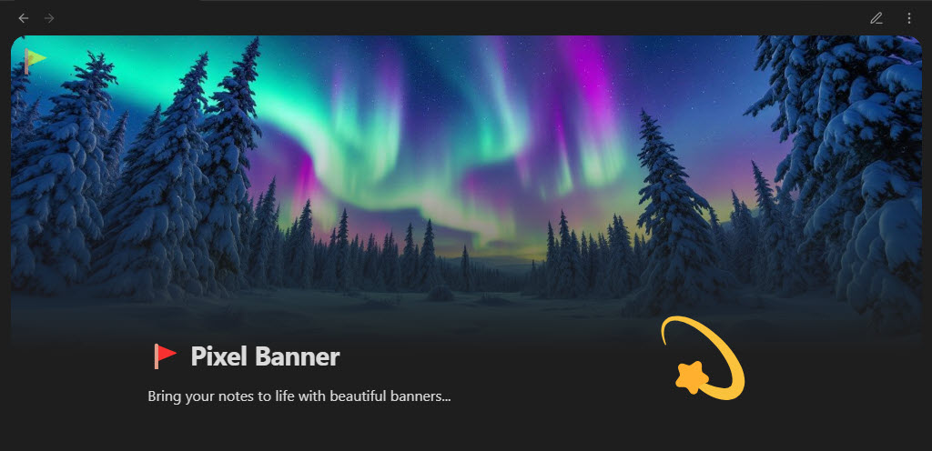 Pixel Banner